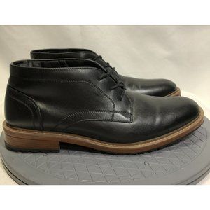 Perry Ellis Venice Mens Shoes Size 13 Black Lace Up